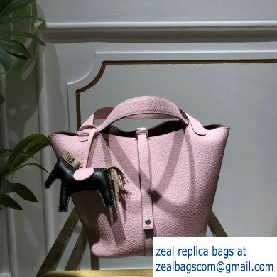 Hermes Picotin Lock Bag in original togo leather pink(handmade) - Click Image to Close