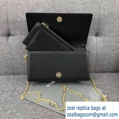 Lady Dior Rectangular Shape Clutch Bag in Cannage Lambskin Black 2019