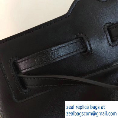 Loewe Boxcalf Lazo Mini Bag Black 2019 - Click Image to Close