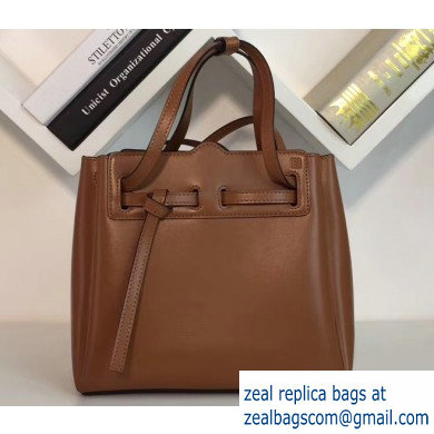 Loewe Boxcalf Lazo Mini Bag Brown 2019 - Click Image to Close