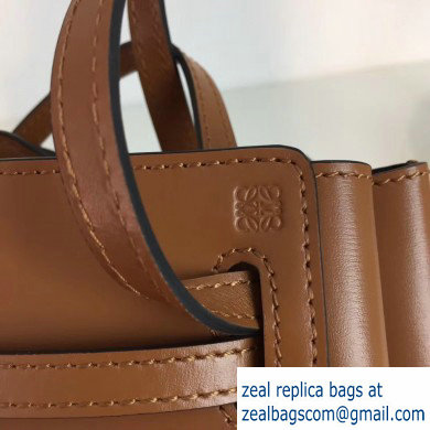 Loewe Boxcalf Lazo Mini Bag Brown 2019 - Click Image to Close