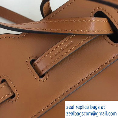 Loewe Boxcalf Lazo Mini Bag Brown 2019 - Click Image to Close