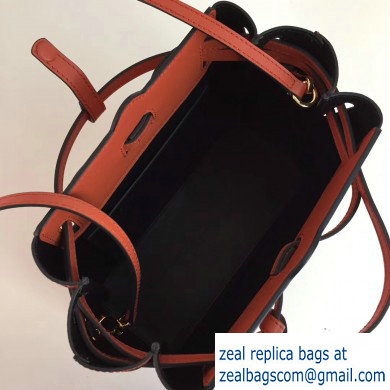 Loewe Boxcalf Lazo Mini Bag Vermillion 2019