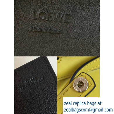 Loewe Boxcalf Lazo Mini Bag Yellow 2019 - Click Image to Close