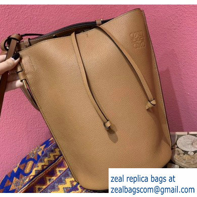 Loewe Gate Bucket Bag Brown