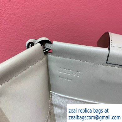 Loewe Soft Grained Calf Cushion Tote Bag White 2019