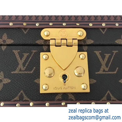 Louis Vuitton Canvas Coffret Montre Watch Box Monogram Canvas/Red - Click Image to Close
