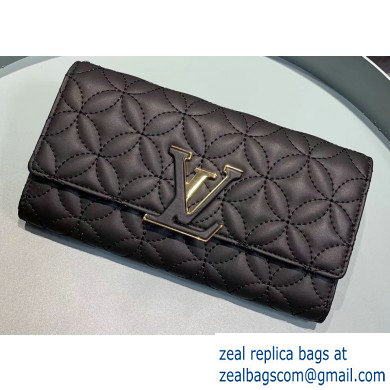 Louis Vuitton Capucines Long Wallet M68590 Black 2019 - Click Image to Close