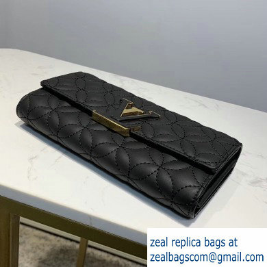 Louis Vuitton Capucines Long Wallet M68590 Black 2019 - Click Image to Close