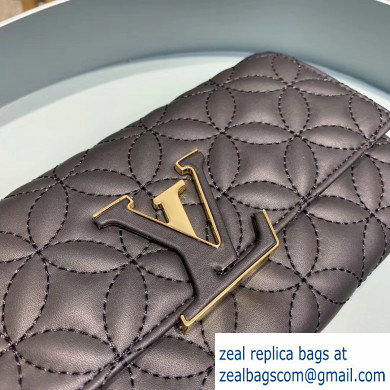 Louis Vuitton Capucines Long Wallet M68590 Black 2019 - Click Image to Close