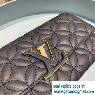 Louis Vuitton Capucines Long Wallet M68590 Black 2019