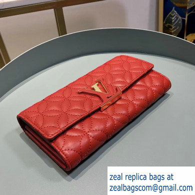 Louis Vuitton Capucines Long Wallet M68590 Cherry Red 2019 - Click Image to Close