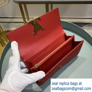 Louis Vuitton Capucines Long Wallet M68590 Cherry Red 2019