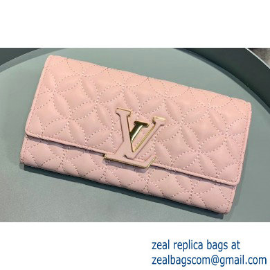 Louis Vuitton Capucines Long Wallet M68590 Light Pink 2019 - Click Image to Close