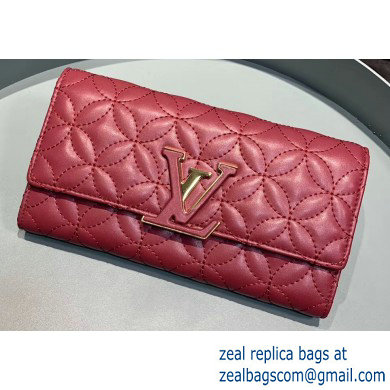 Louis Vuitton Capucines Long Wallet M68590 Red 2019 - Click Image to Close