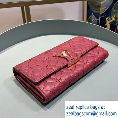 Louis Vuitton Capucines Long Wallet M68590 Red 2019