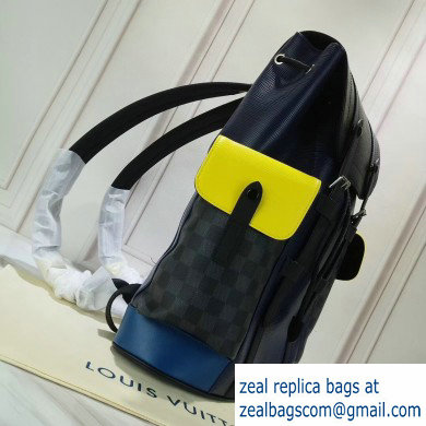 Louis Vuitton Epi Patchwork Christopher PM Backpack Bag M55111 Damier Graphite Canvas
