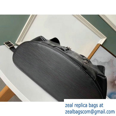 Louis Vuitton Epi Patchwork Christopher PM Backpack Bag Supreme Black