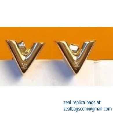 Louis Vuitton Essential V Stud Earrings M68153