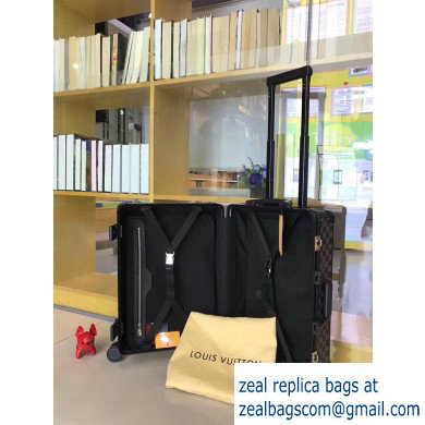 Louis Vuitton Horizon Trolley Travel Luggage Bag Damier Graphite Canvas