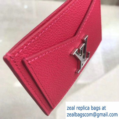 Louis Vuitton Lockme Card Holder M68555 Hot Pink 2019 - Click Image to Close