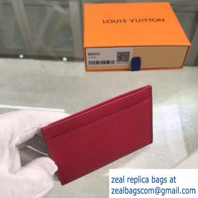 Louis Vuitton Lockme Card Holder M68555 Hot Pink 2019