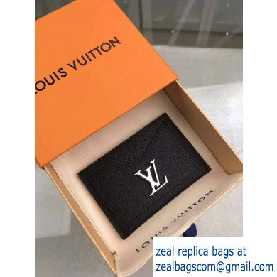 Louis Vuitton Lockme Card Holder M68556 Black 2019 - Click Image to Close