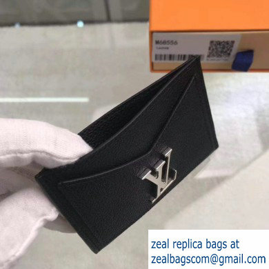 Louis Vuitton Lockme Card Holder M68556 Black 2019 - Click Image to Close