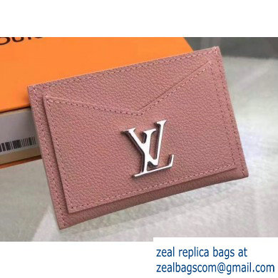 Louis Vuitton Lockme Card Holder M68610 Rose Ballerine 2019 - Click Image to Close
