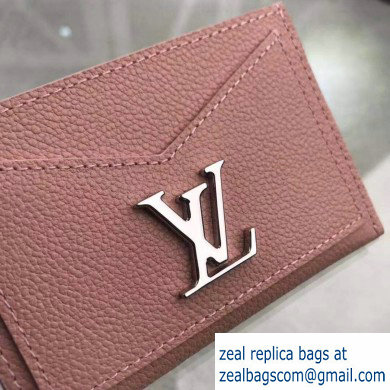 Louis Vuitton Lockme Card Holder M68610 Rose Ballerine 2019 - Click Image to Close