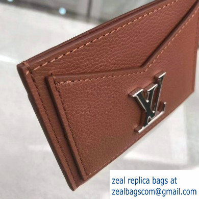 Louis Vuitton Lockme Card Holder M68611 Brown 2019 - Click Image to Close