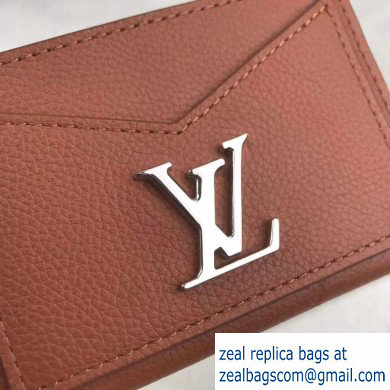 Louis Vuitton Lockme Card Holder M68611 Brown 2019