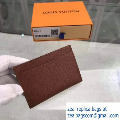 Louis Vuitton Lockme Card Holder M68611 Brown 2019 - Click Image to Close