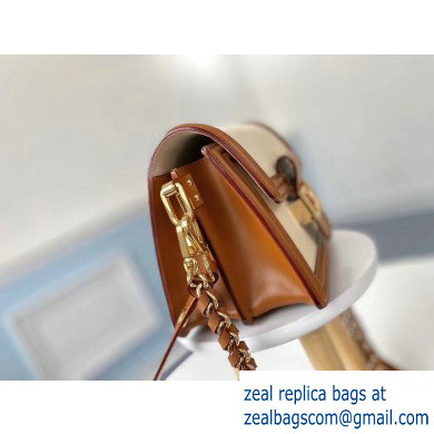 Louis Vuitton Mini Dauphine Bag EPI Leather Beige 2019