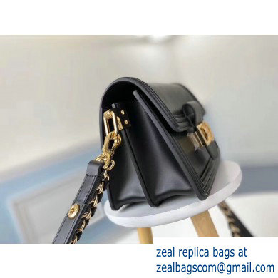 Louis Vuitton Mini Dauphine Bag EPI Leather Black 2019