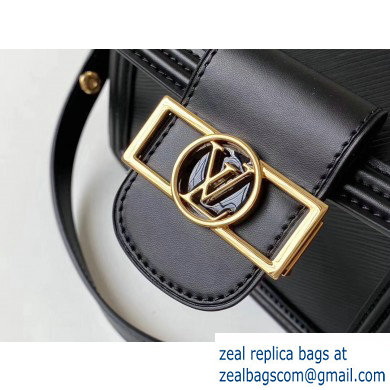 Louis Vuitton Mini Dauphine Bag EPI Leather Black 2019 - Click Image to Close