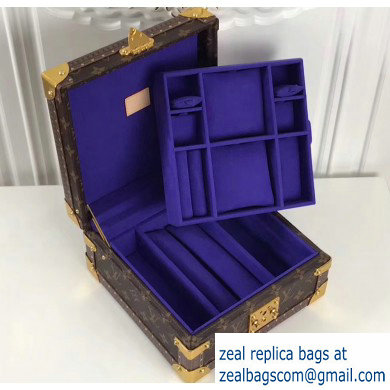 Louis Vuitton Monogram Canvas Coffret Jewelry Box M20040 Purple - Click Image to Close