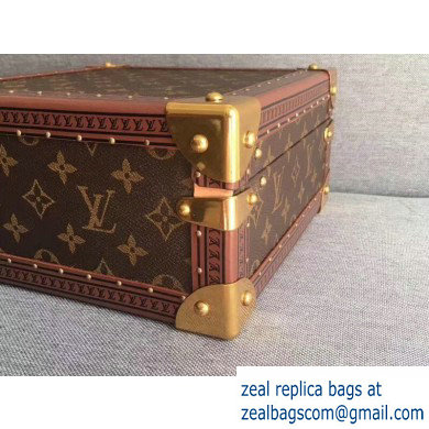 Louis Vuitton Monogram Canvas Coffret Jewelry Box M20040 Red - Click Image to Close