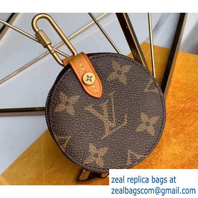 Louis Vuitton Monogram Canvas Round Case Coin Purse M68524 2019 - Click Image to Close