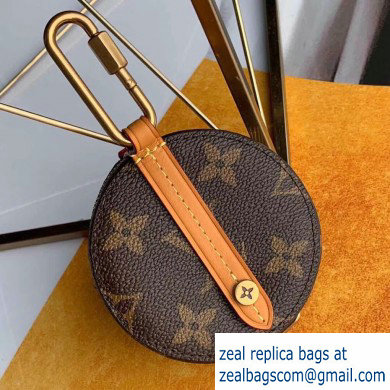 Louis Vuitton Monogram Canvas Round Case Coin Purse M68524 2019 - Click Image to Close