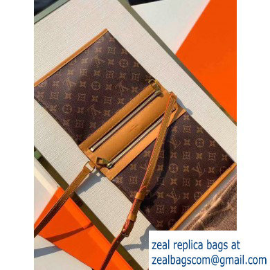 Louis Vuitton Monogram Canvas Saumur Bag M44879 2019