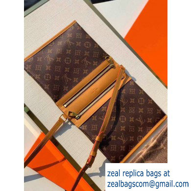 Louis Vuitton Monogram Canvas Saumur Bag M44879 2019 - Click Image to Close