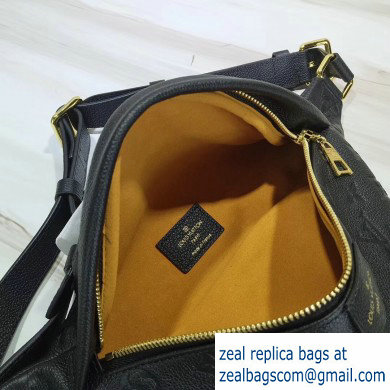 Louis Vuitton Monogram Empreinte Embossed Bumbag Bag M44812 Black 2019