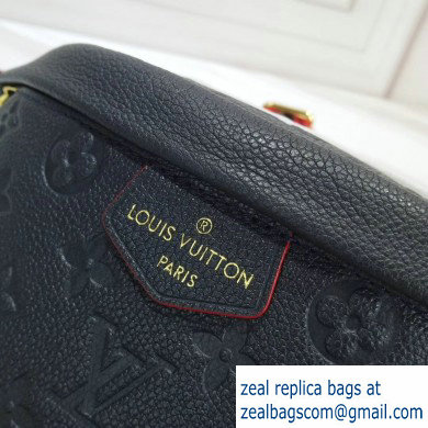 Louis Vuitton Monogram Empreinte Embossed Bumbag Bag Navy Blue 2019 - Click Image to Close