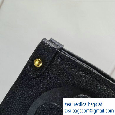 Louis Vuitton Monogram Empreinte Onthego Tote Bag Black 2019 - Click Image to Close