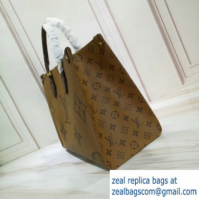 Louis Vuitton Monogram Giant Canvas Onthego Tote Small Bag M44577 2019 - Click Image to Close