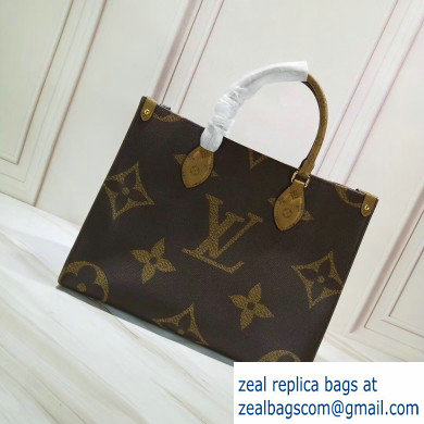 Louis Vuitton Monogram Giant Canvas Onthego Tote Small Bag M44577 2019 - Click Image to Close