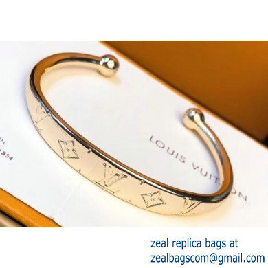 Louis Vuitton Monogram LV Bracelet Yellow Gold - Click Image to Close