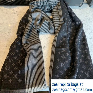 Louis Vuitton Monogram Lines Scarf 195x70cm M71266 2019 - Click Image to Close