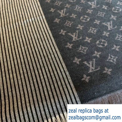 Louis Vuitton Monogram Lines Scarf 195x70cm M71266 2019 - Click Image to Close